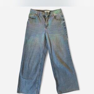 Classic Blue Wide Leg Jeans